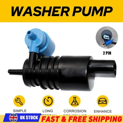 13250357 For Vauxhall Astra J Mk6 2010 to 2016 Windscreen Washer Pump Front Rear - Image 1 of 4