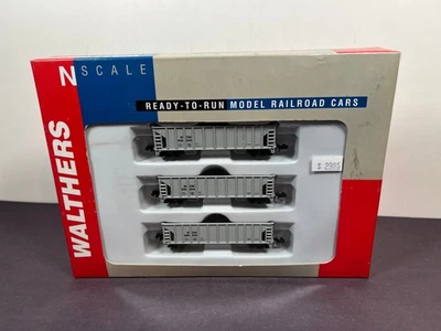 Walthers N Scale Train BELLAST HOPPER Maintenance Of Way 3 Pack 932-38705 MOW - Image 1 of 4