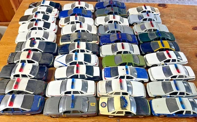 Road Champs Police Series Highway Patrol Cars Lot Of 39 Loose State Trooper 1:43 - Image 1 of 4