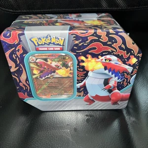 Juego de cartas coleccionables Pokémon Skeledirge EX lata - Paldea Legends sellado - Imagen 1 de 6
