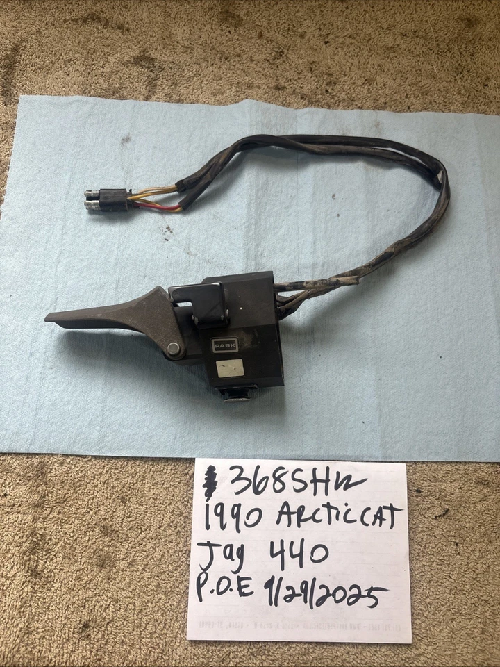 1990 Arctic Cat Jag 440 Brake Lever Buttons Switch 368 - Imagem 1 de 4