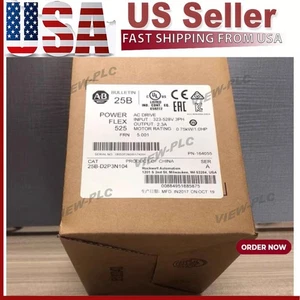 Brand New AB 25B-D2P3N104 PowerFlex 525 AC Drive Factory seal US Free Tax - Picture 1 of 5