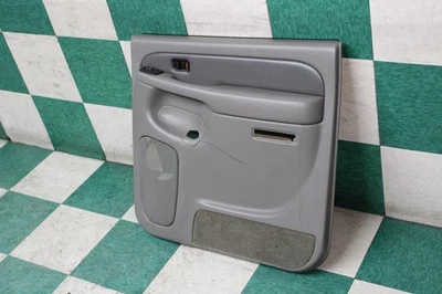 *STAIN* 03-06 GM SUV LWB Gray Passenger RH RR Rear Interior Door Trim Panel OE - Image 1 of 4