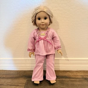 American Girl Julie Albright 18" Doll 2008 With Pajamas - Picture 1 of 11