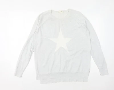 hush Women's White XS Star Pullover Jumper - Image 1 of 4