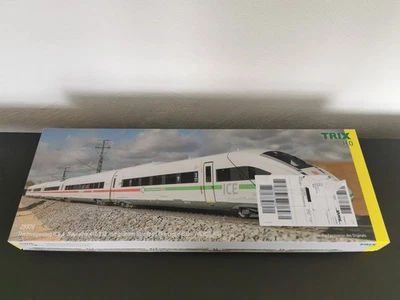 Trix 25976 Triebwagenzug ICE 4 Baureihe 412/812 mit grünem Streifen   Spur H0 - Bild 1 von 4