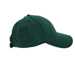 ROLEX AUTHENTIC GREEN BASEBALL STYLE HAT ADJUSTABLE SIZE BRAND NEW - Picture 1 of 5