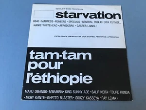Double A Side - Starvation / Tam-Tam Pour L'Ethiopie, Vinyl 12" Single, 45rpm - Imagen 1 de 8