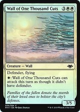 4X Wall of One Thousand Cuts 036/254 - Foil Near Mint MTG Modern Horizons