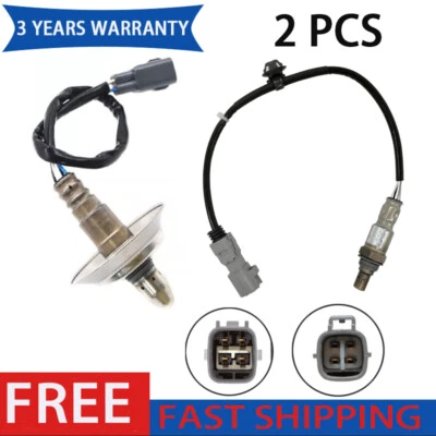 Датчик кислорода восходящий + нисходящий для Toyota Prius C 1,5 л L4 2012-2018 2019 2 шт. - Изображение 1 из 4