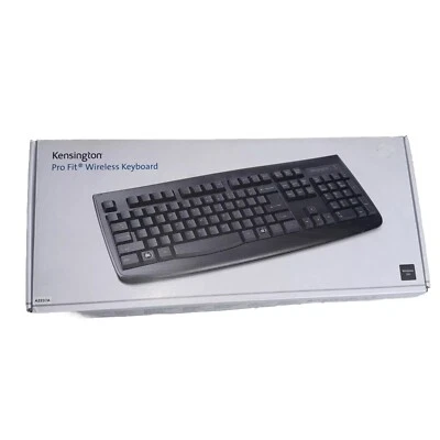 KENSINGTON Pro Fit Wireless Keyboard 18.38 x 8 x 1 1/4 Black 72450 - Image 1 of 4