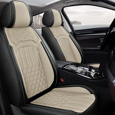 For Chevrolet Equinox 2011-2023 Pu Waterproof Leather Seat Covers Front Row 2pcs Foto 1 de 4