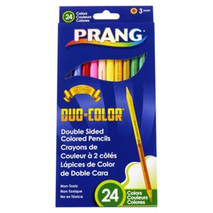 Prang Duo Colored Pencils, 24 Color Set - Picture 1 of 1