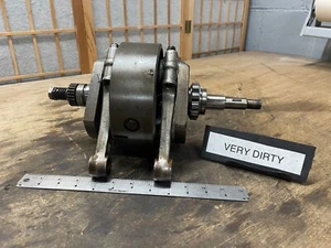 1970 BSA A50 Star Twin Royal Star Lightning 500 CRANK Rods Shaft WORKING!  - Picture 1 of 7