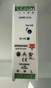 CARLO GAVAZZI SPDM24501 24VDC 50W 2.1 AMP SWITCHING POWER SUPPLY      USA SELLER - Picture 1 of 1
