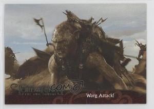 2003 Topps The Lord of the Rings The Two Towers Update Warg Attack! #126 0f3j
