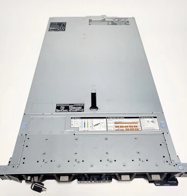 Dell Poweredge R640 10bay,2X2.3, 128GB, 3X1.2TB 10K,H740, iDrac9Ent, 2x1100W PSU - Image 1 of 3
