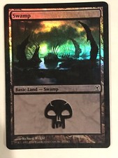 Swamp 293 HP Foil Time Spiral MTG