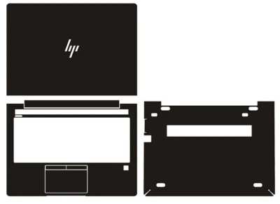 Carbon Vinyl Laptop Sticker Skin Decal Cover Protector for HP ZBOOK 14U 15U G5 - Image 1 of 4