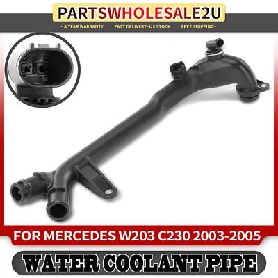Tubo de refrigerante de agua para Mercedes-Benz W203 C230 2003 2004 2005 1,8 L A2712001552 Foto 1 de 4