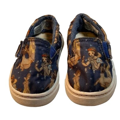 Tiny Toms X Disney Blancanieves Luca Mocasines Zapatos sin cordones Infantil Talla 4 Azul Foto 1 de 4