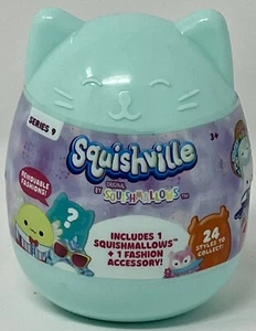 Squishville By Squishmallows Series 9 Mystery Capsules Sealed (1 Random Color) - Imagen 1 de 2