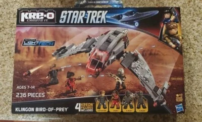 Figuras Hasbro Star Trek Klingon Bird of Prey Kre-O Kreo A3136 Light Tech NUEVAS Foto 1 de 4