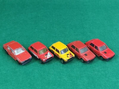 ABARTH RITMO A112 AUTOBIANCHI ALFA ROMEO 75 1:66 MAJORETTE LOTTO VINTAGE 70 HP🔺 - Immagine 1 di 4