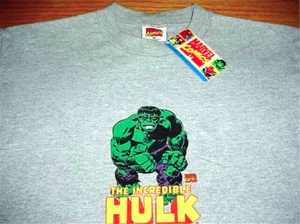 New / tag The Incredible Hulk Grey T-Shirt Boy's size XL 14 / 16 Marvel Avengers - Picture 1 of 6