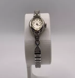 Vintage Benrus Woman Watch Swiss Silver Tone 10K RGP Running Mechanical Wind-up - Picture 1 of 11