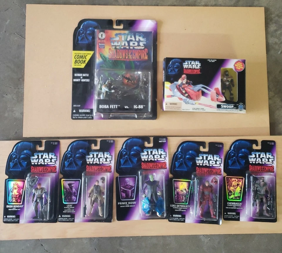 Star Wars Shadow Of The Empire Action Figure Set - Image 1 of 4