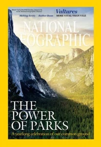 National Geographic Magazine January 2016, Power of Parks, Vultures, Arctic - Picture 1 of 1