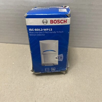 Bosch ISC-BDL2-WP12G Motion sensor Blue Line Gen2 Tritech PIR Microwave 40'X40'  - Image 1 of 3