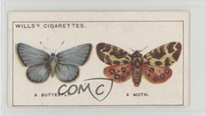 1922 Wills Do You Know Tobacco a Butterfly from a Moth? #10 a8x