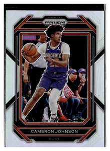 2022-23 Panini Prizm Cameron Johnson Silver Prizm #126 Phoenix Suns