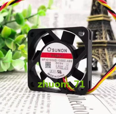 1PC SUNON MF40100V2-1000C-A99 4010 4CM 5V Low noise cooling fan - Image 1 of 4