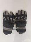 Bilt Sprint  Motorcycle Riding Gloves Leather Black and Grey Lg