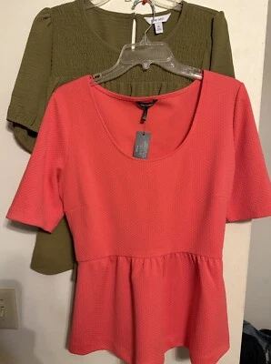 Juego de dos tops Nine West & Daisy Fuentes talla L/XL Foto 1 de 4