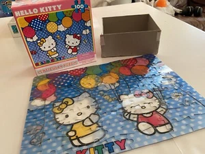 Hello Kitty - Lenticular Jigsaw Puzzle - 100 Pieces - 12" x 9"- 2011 Sanrio Co. - Picture 1 of 7