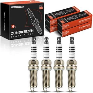 4x Spark Plugs for Dacia Duster Sandero Renault Clio Megane Nissan ILKAR7F7G - Picture 1 of 13