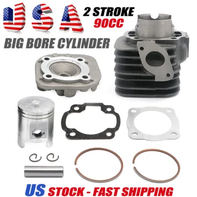 For Eton Viper 90 Sierra90 Thunder 90 2 Stroke 90CC Big Bore Cylinder Piston Kit - Image 1 of 4