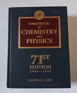 CRC Handbook of Chemistry and Physics: 71st Edition by David R. Lide - Picture 1 of 4