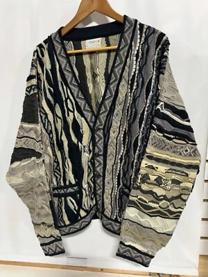 Vintage Coogi Classic 3D Knit Sweater Size M made in Australia Cardigan - Image 1 of 4