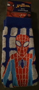 New Marvel super hero socks 2 pack shows size 9-12 - Picture 1 of 2