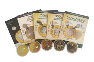 $20 Pesos  Veracruz- Zapata- Teocalli- Iglesia- Bic“Mejor serie de monedas 2022″ - Picture 1 of 10