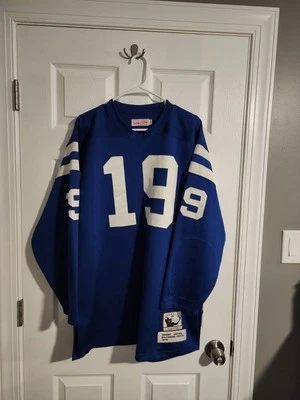 Camiseta deportiva 100 % auténtica Mitchell & Ness 1970 Baltimore Colts Johnny Unitas talla 54 Foto 1 de 4