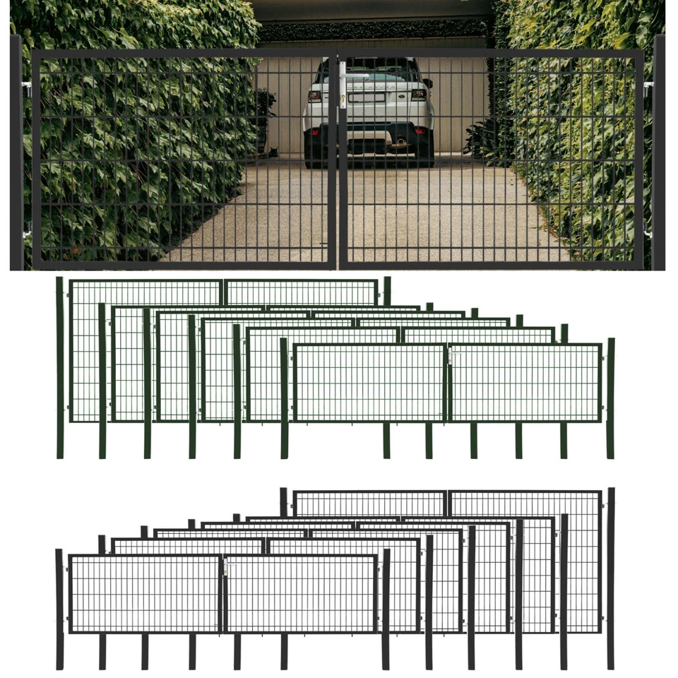Doppelflügeltor 300 Flügeltor Einfahrtstor Doppeltor Hoftor Gartentor Tor - Bild 1 von 3