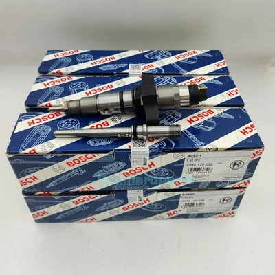 6X Fuel Injector w/tube 0445120238 For 2004-2007 Dodge Ram 2500 Cummins 5.9L Foto 1 de 4