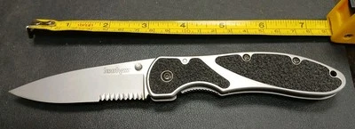2009 Kershaw USA Salvo 2445ST manual frame lock folding knife  - Image 1 of 4