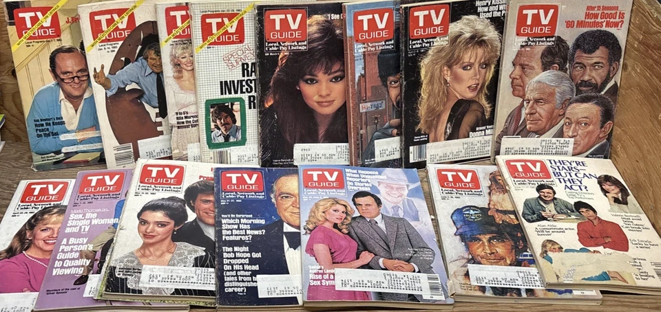 TV Guide Magazine Lot of 41 Issues From 1983 Classic Television Collectibles - Image 1 of 4